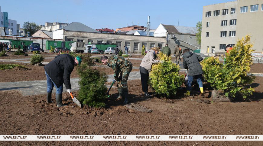 "Наводим порядок на родной земле". На субботник вышли около 270 тыс. жителей Могилевской области