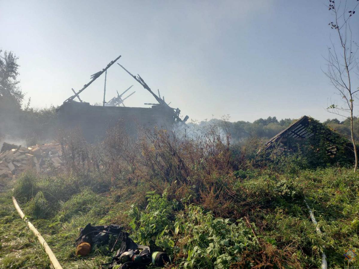 На пожаре в Горецком районе погиб мужчина