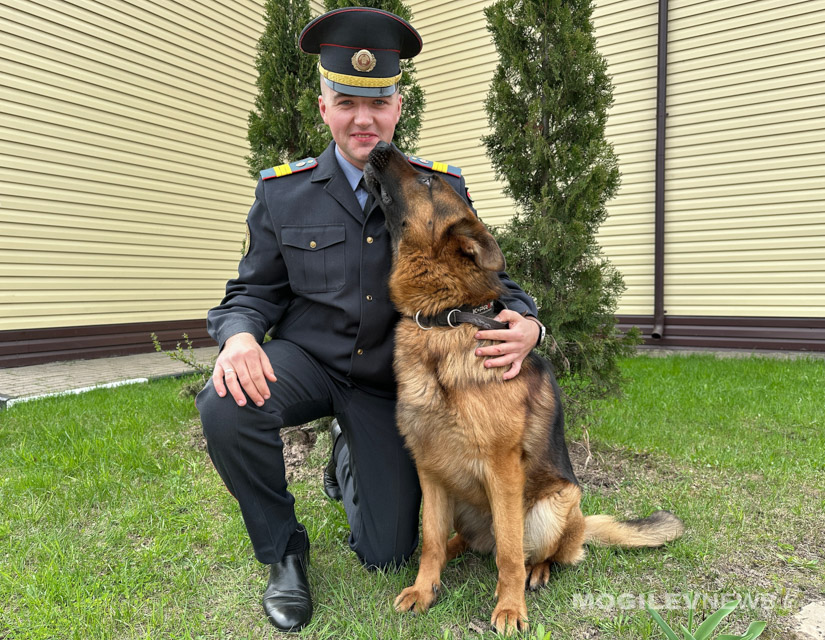 «Собаку надо любить!» Милиционер-кинолог из Могилева – о работе и четвероногих друзьях