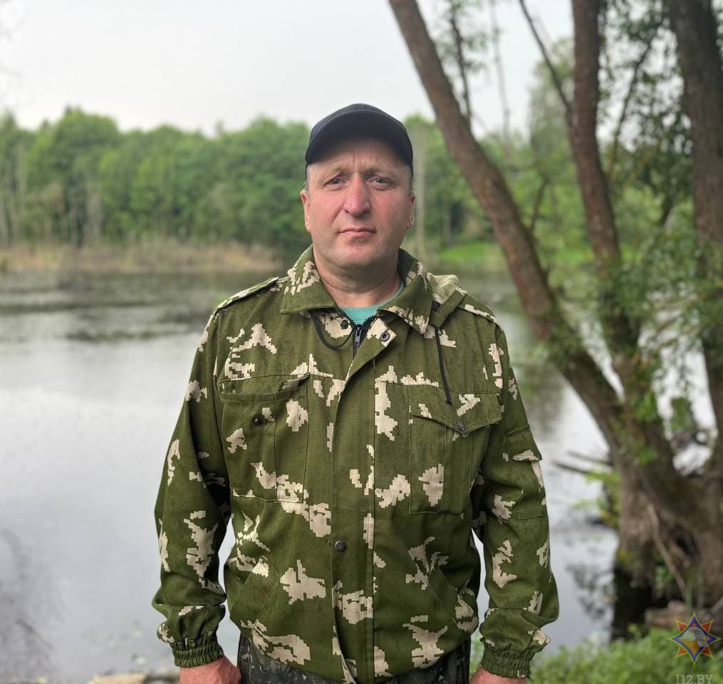 Ветеран МЧС спас тонущего мужчину на одном из водоемов Дрибинского района