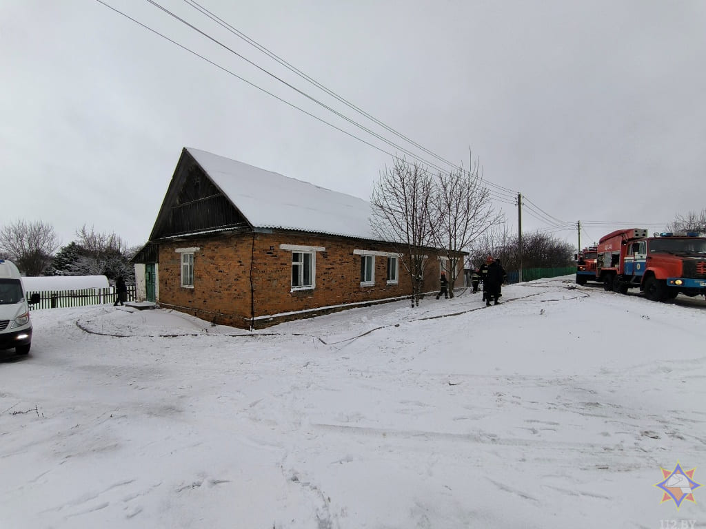 На пожаре погиб 60-летний житель Мстиславля