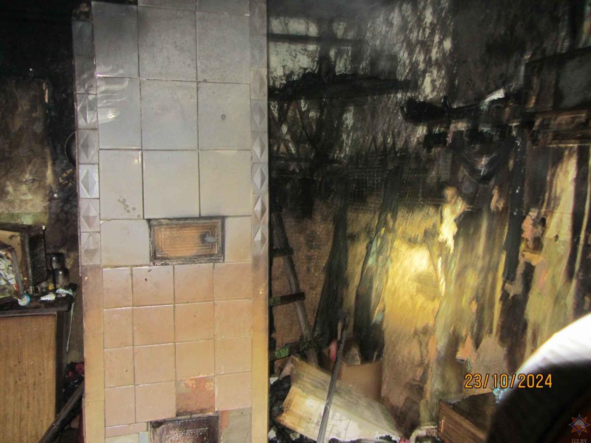 В Бобруйске пожарный извещатель спас пенсионеров