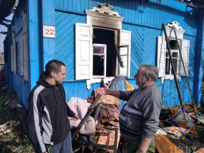 Благодаря соседям и пожарному извещателю удалось предотвратить трагедию в Глусском районе