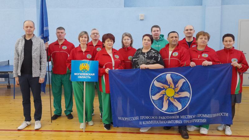 С пятью призовыми местами вернулась команда Могилевской области с республиканской спартакиады работников ЖКХ