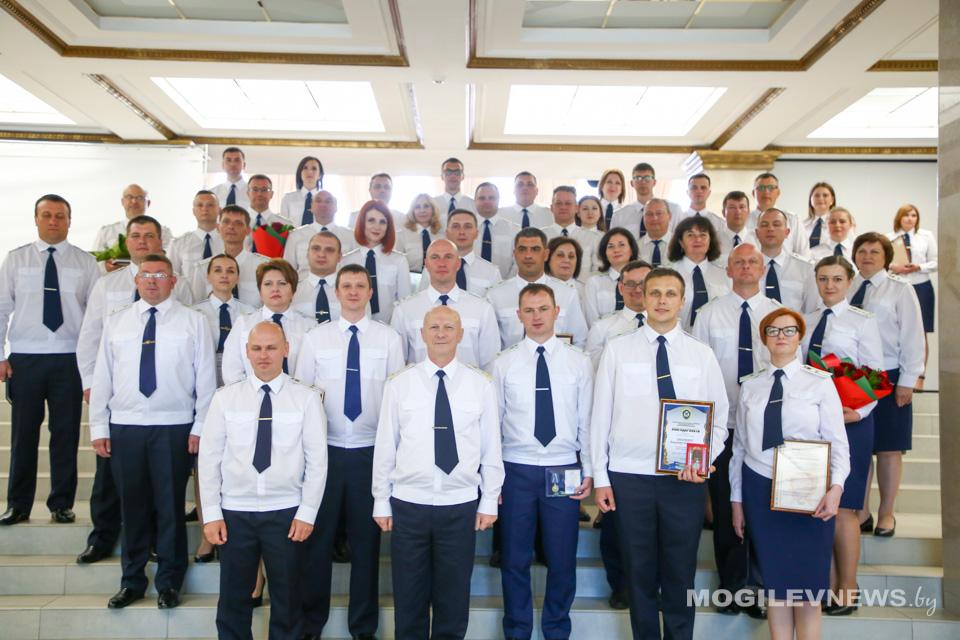 Чествование прокурорских работников Могилевщины прошло в ДК области. Фото