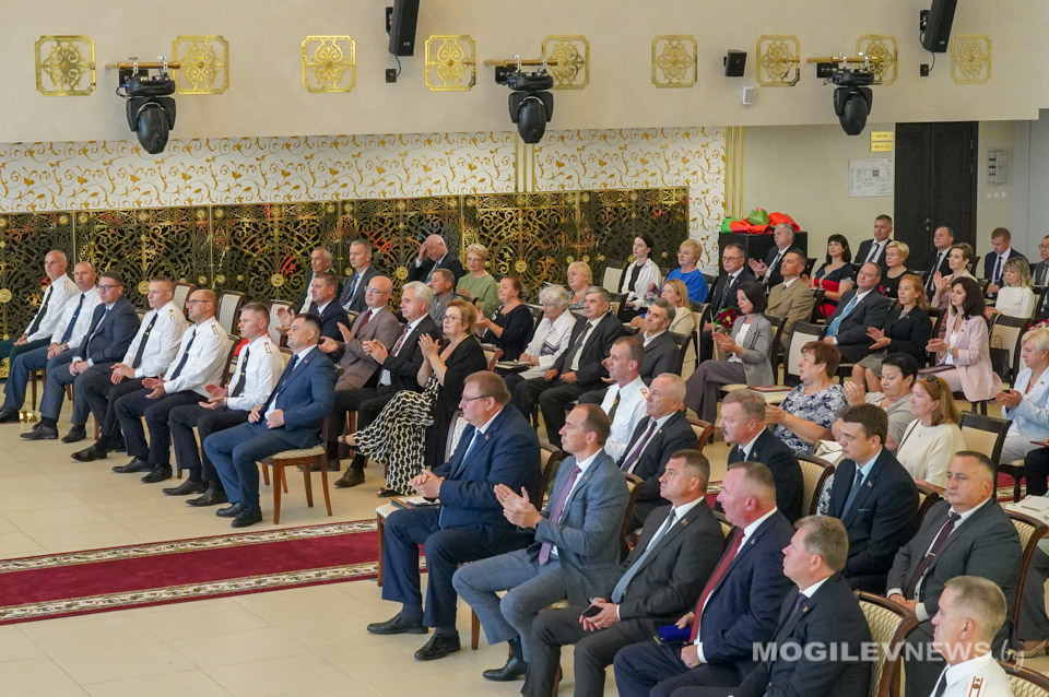 Торжественное мероприятие, посвященное 30-летию КГК, прошло в Могилеве. Фото