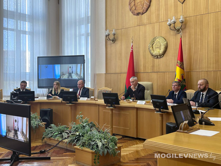 Новации в сфере инвестиций обсудили в Могилевском облисполкоме. Фото