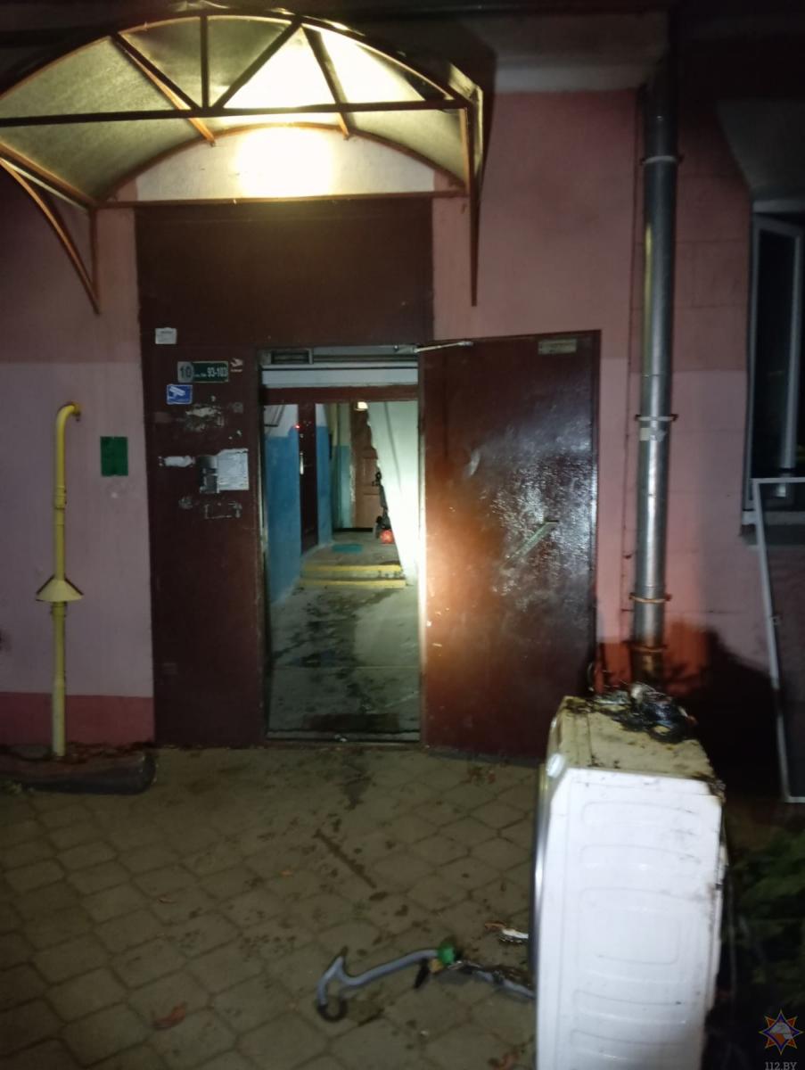 Пожар из-за стиральной машинки произошел в Бобруйске