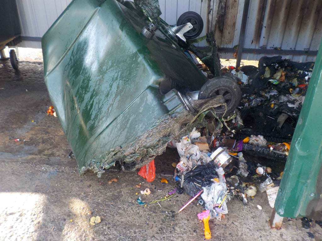 Детская шалость привела к пожару в Бобруйске