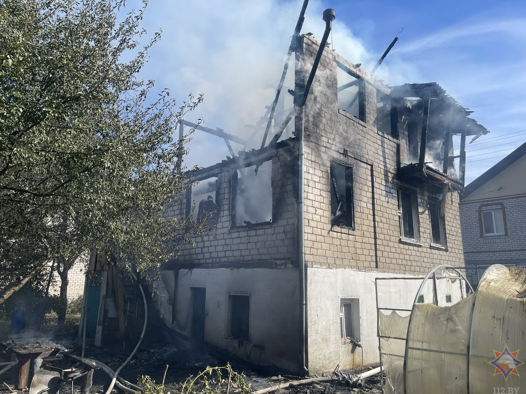 В Могилевском районе пожар унес жизнь мужчины