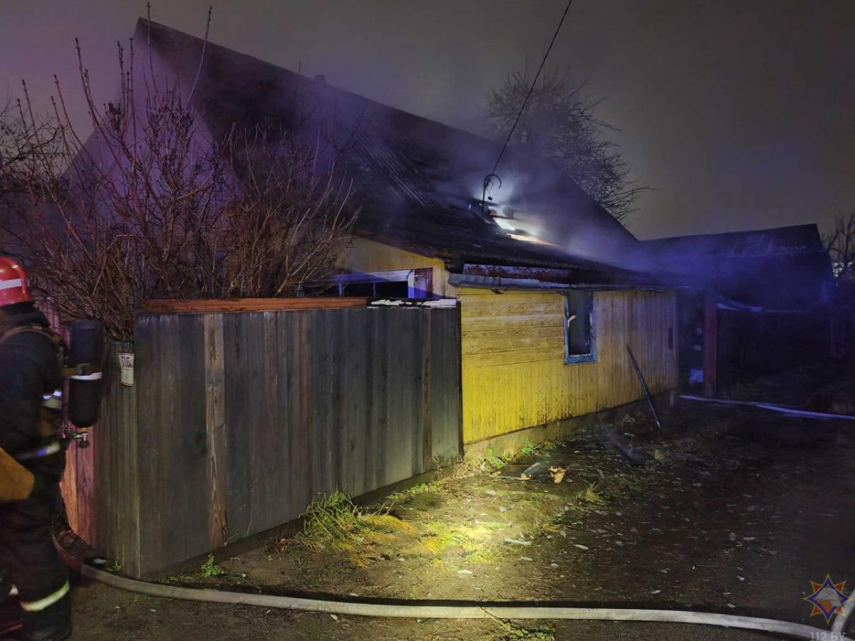 В Могилеве на пожаре погиб мужчина