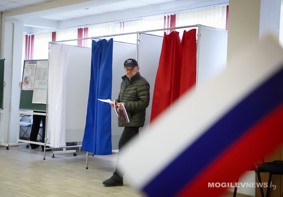 В Могилеве проходят выборы Президента Российской Федерации. Фото
