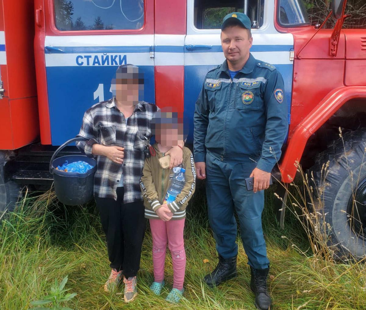 В Кировском районе заблудились мать и дочь