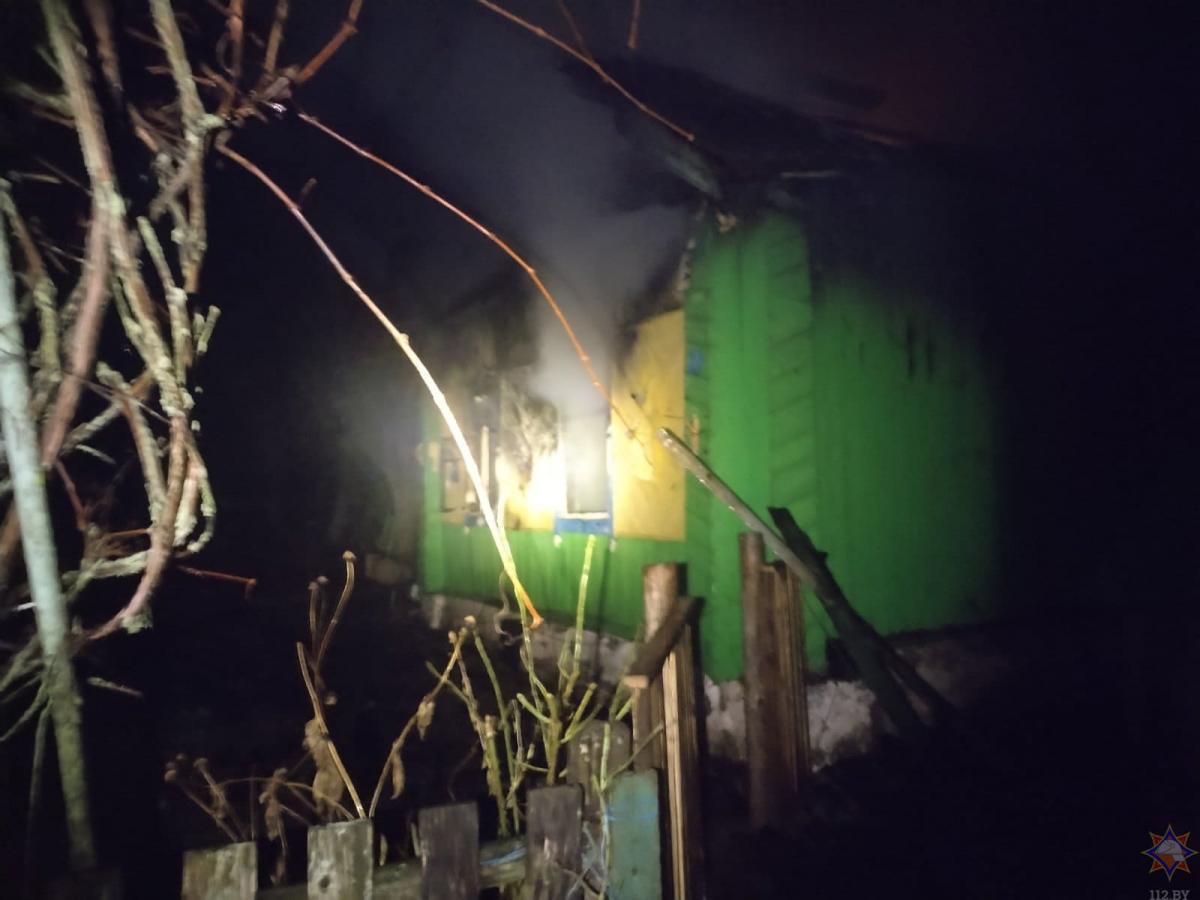 На пожаре в Белыничском районе погибла пенсионерка