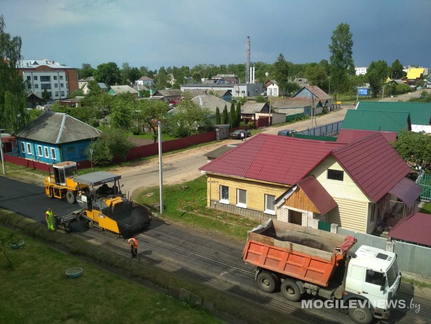 Навстречу «Дожинкам»: благоустройство улицы Герцена