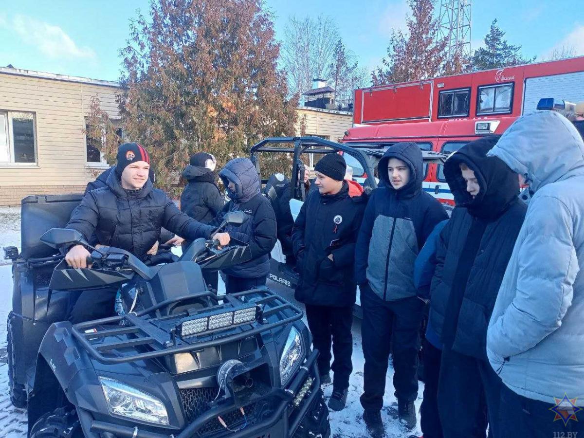 День открытых дверей прошел в пожарном аварийно-спасательном отряде Могилевского областного УМЧС