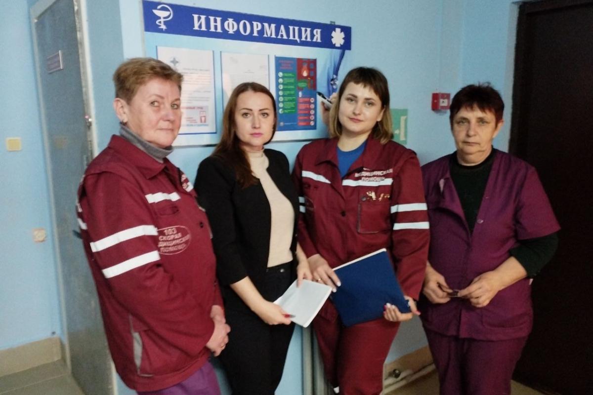 К Единому дню профилактики производственного травматизма присоединились медучреждения Дрибинского района