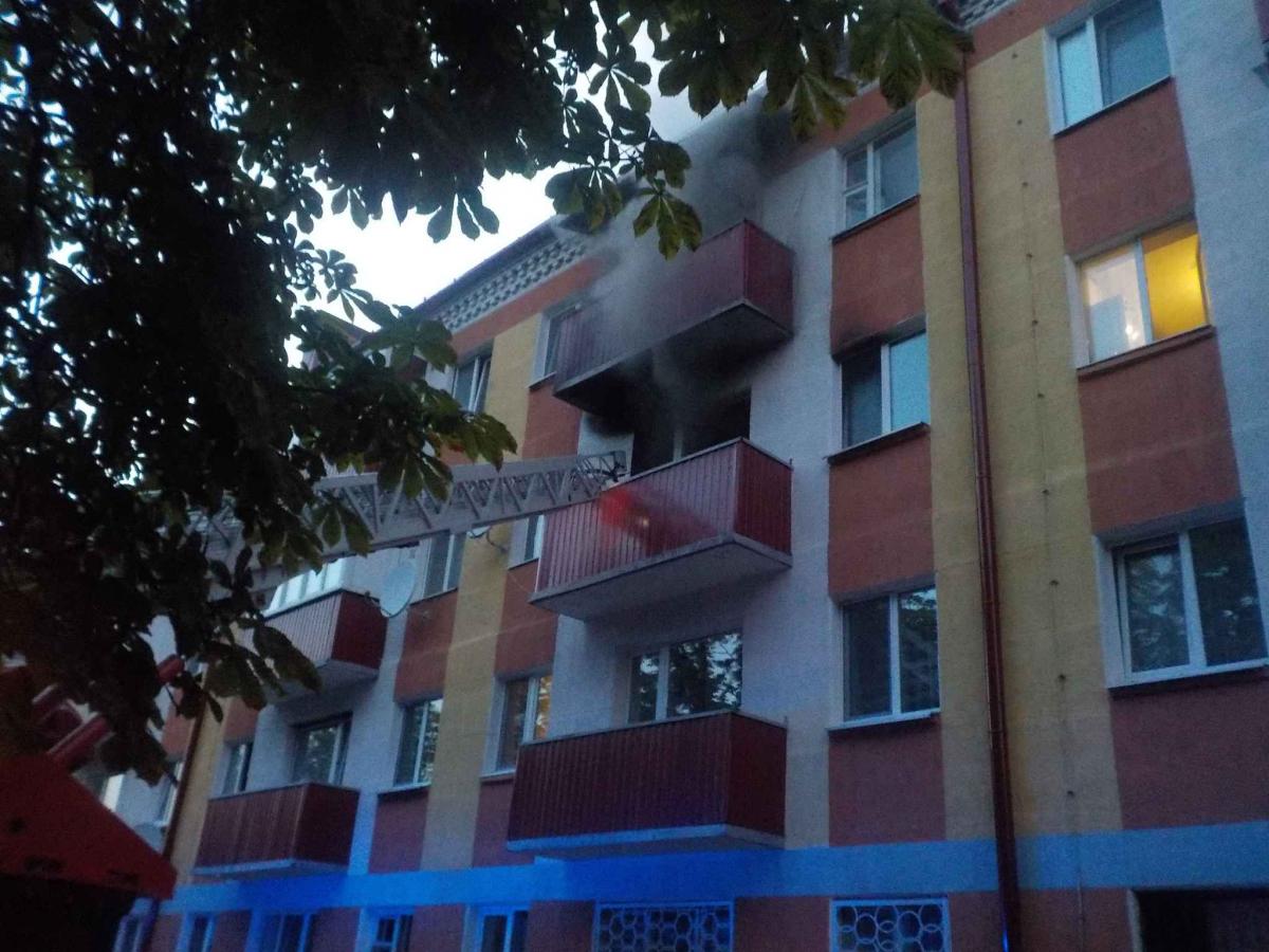 На пожаре в Бобруйске спасли мужчину