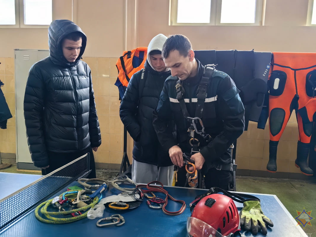 В Могилевском городском отделе по чрезвычайным ситуациям прошел День открытых дверей