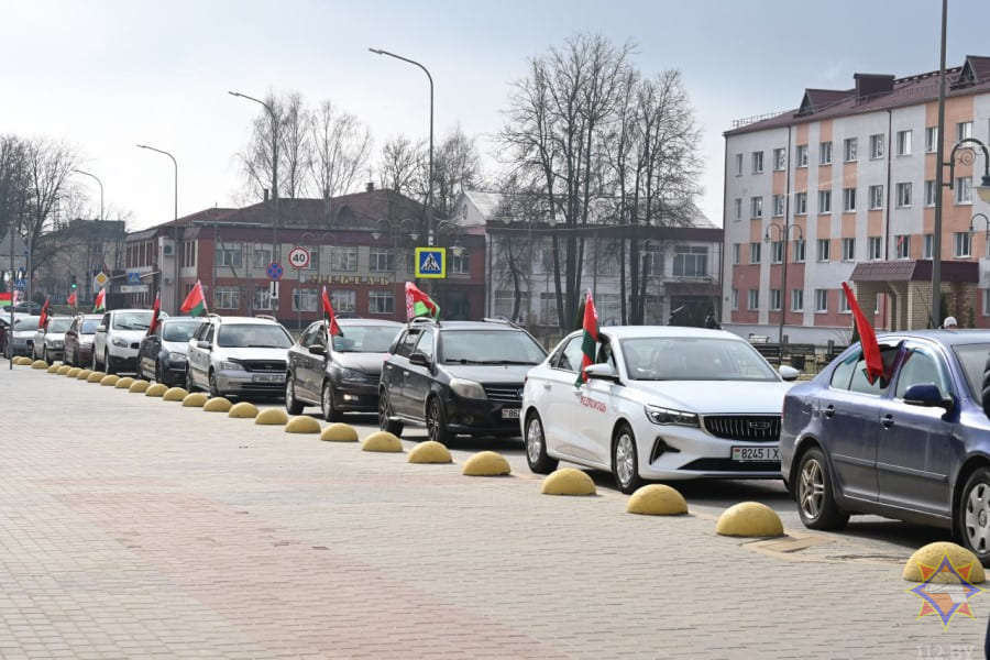 Автопробег, посвященный дню памяти Хатынской трагедии, прошёл в Кличеве