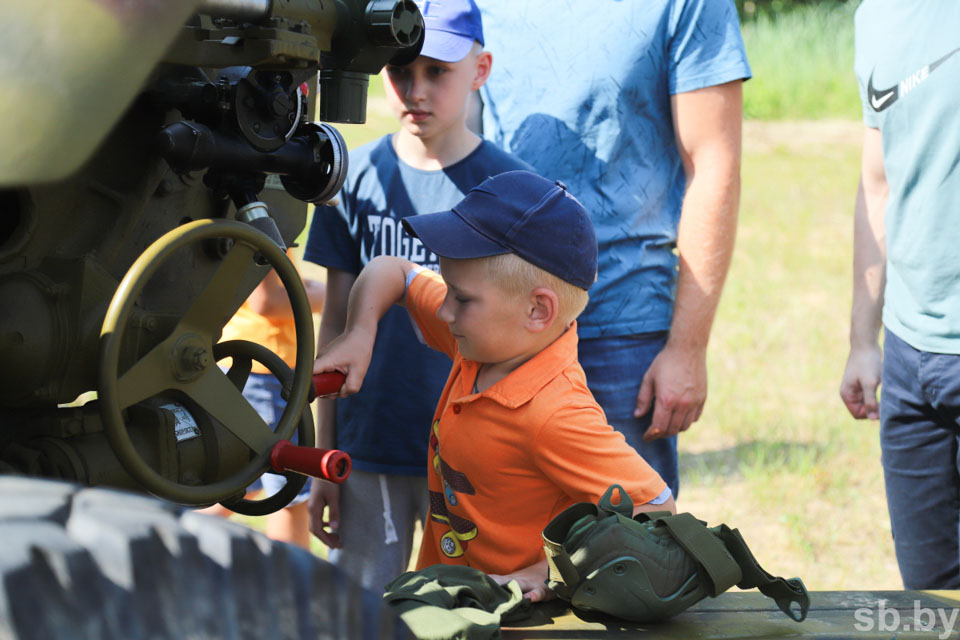 Патриотическая акция «Марш Победы» прошла в Осиповичах