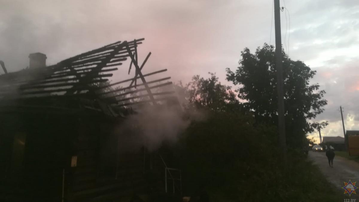 На пожаре в Быховском районе погибли два человека