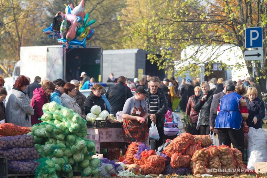 Сезон осенних сельхозярмарок продолжается в Могилеве