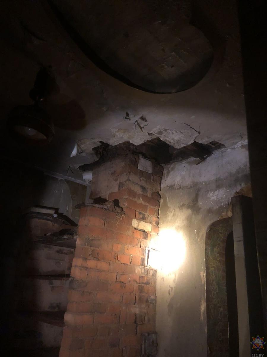 Пожар дома тушили в Климовичском районе