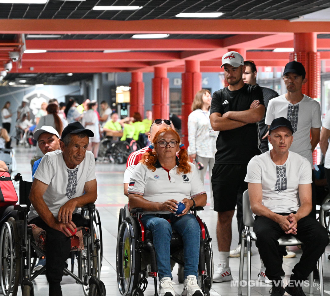 Международные соревнования людей с ограниченными возможностями проходят в Могилеве. Фото
