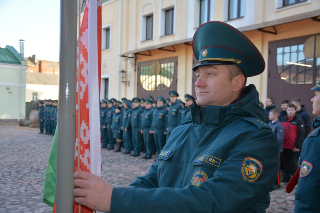 Торжественное мероприятие, посвященное Дню Конституции Республики Беларусь, прошло в Могилевском областном управлении МЧС