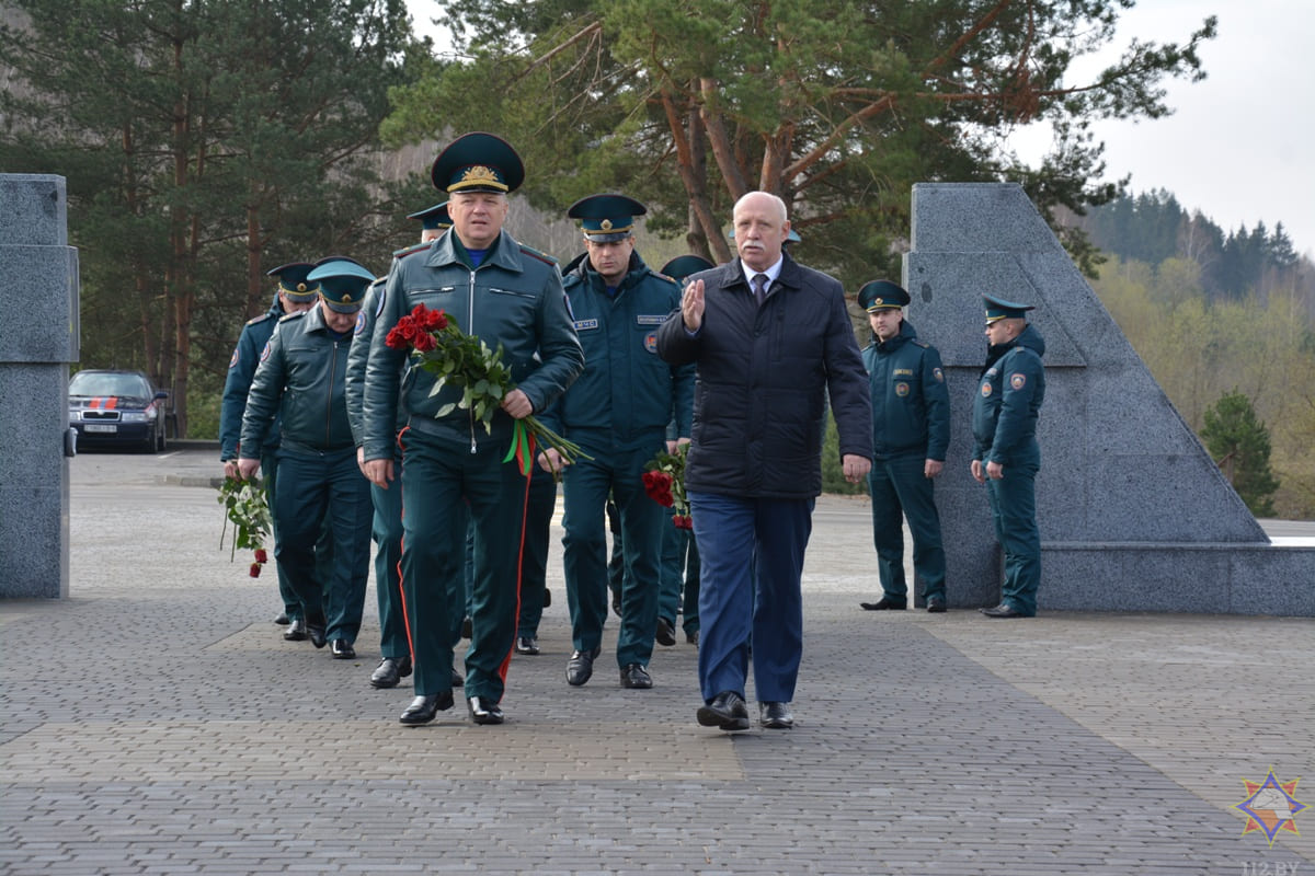 Министр по чрезвычайным ситуациям Республики Беларусь Вадим Синявский с рабочим визитом посетил Могилёвскую область