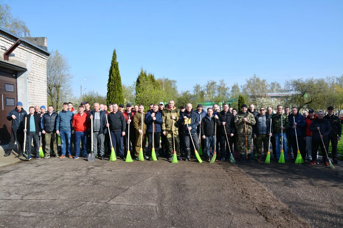 Спасатели Могилевской области приняли участие в республиканском субботнике