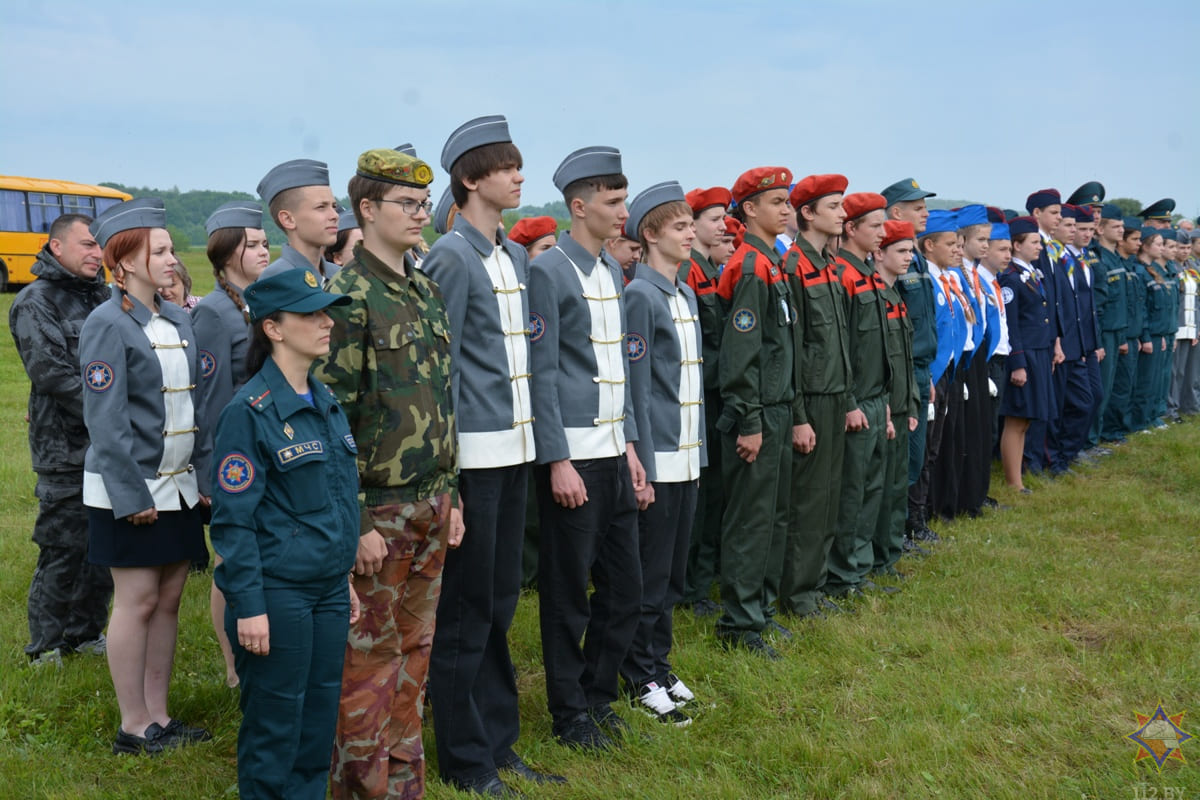 На Могилевщине проходит областной слет юных спасателей-пожарных