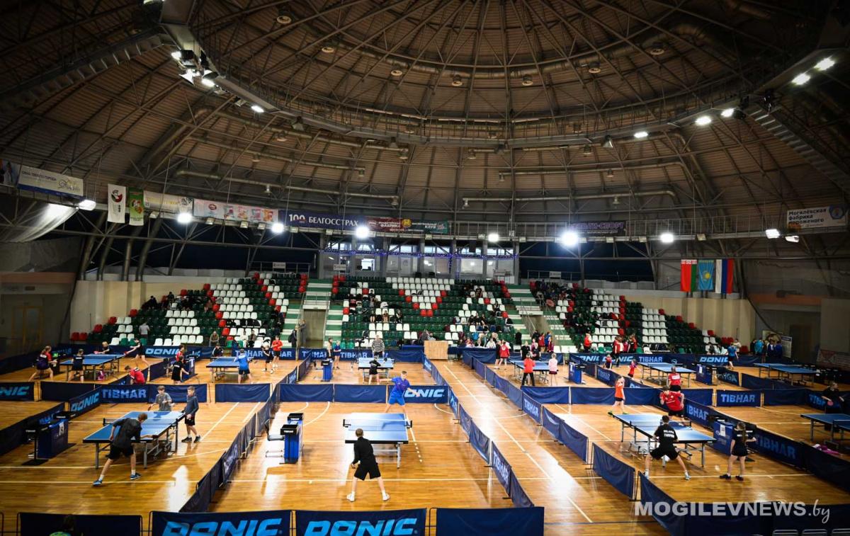 Международный мемориал Татьяны Карпинской по настольному теннису начался в Могилеве