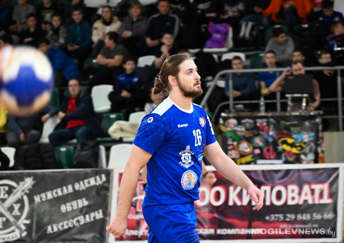 Игра чемпионата Республики Беларусь по гандболу среди мужских команд «Машека» — «МОГК» прошла в Могилеве