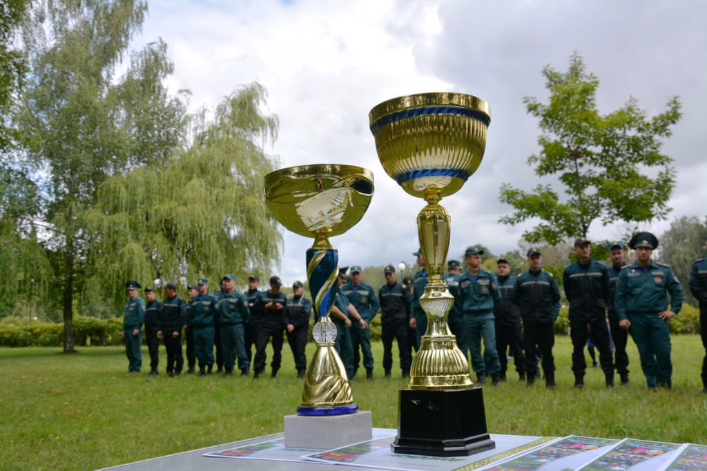 Областные соревнования спасателей по легкоатлетическому кроссу прошли в Могилеве