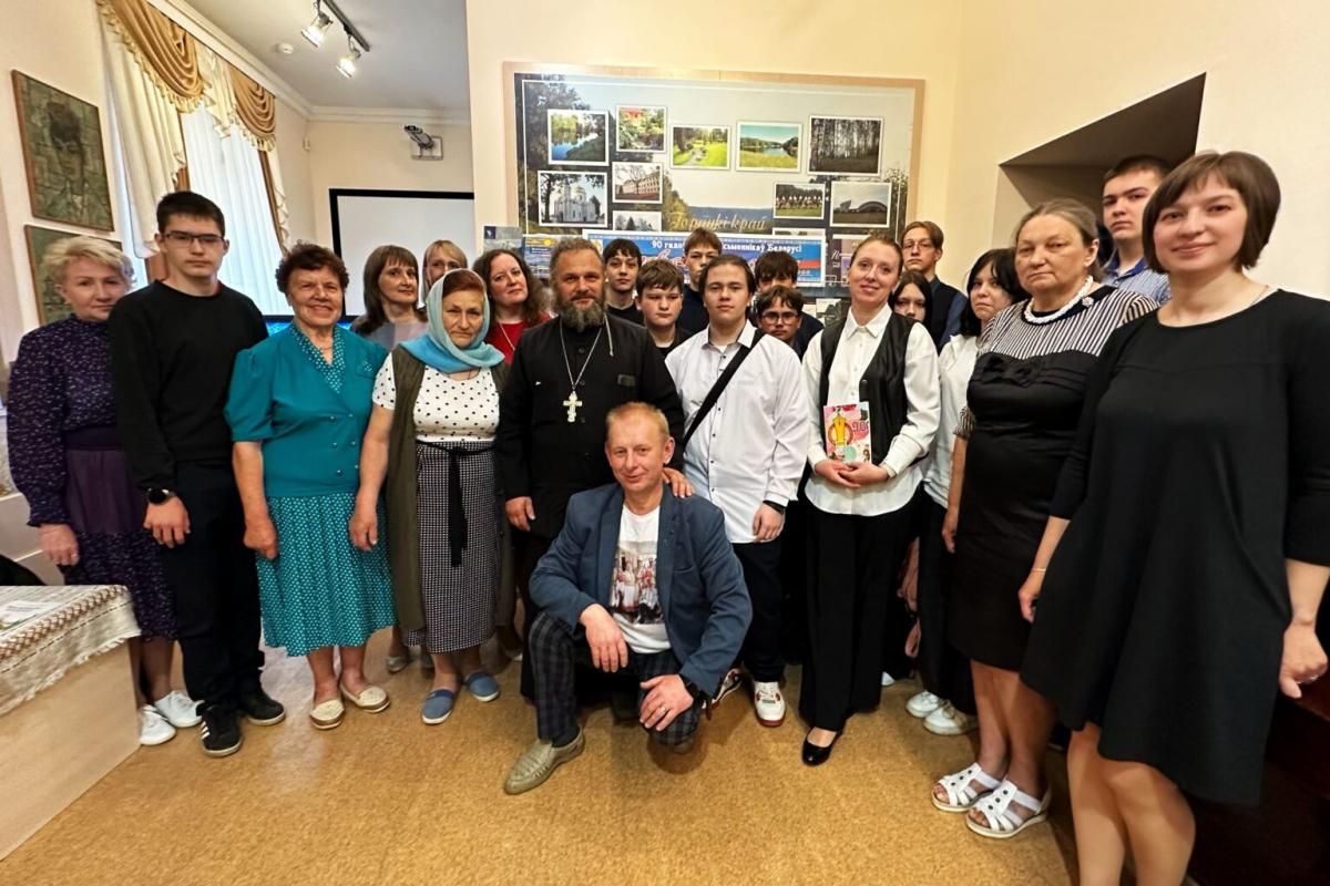 Вечарына, прысвечаная 90-годдзю Саюза пісьменнікаў Беларусі, адбылася ў Горацкім раённым музеі. Фота