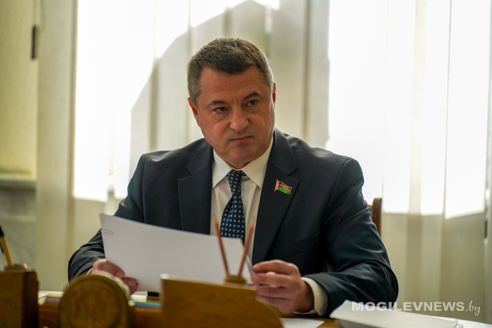 В Бобруйске личный прием граждан 11 октября проведет председатель Могилевского областного Совета депутатов Александр Горошкин