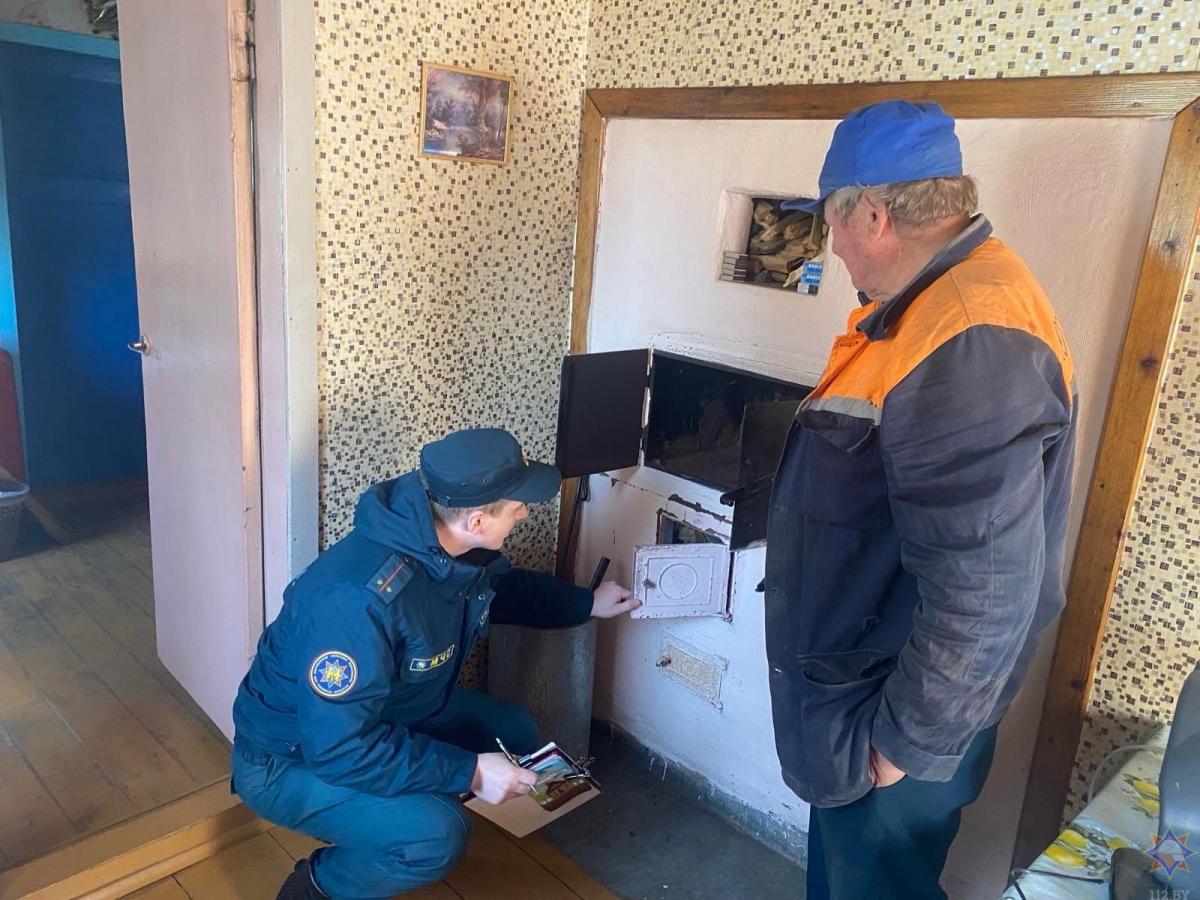 Рейдовые противопожарные мероприятия в рамках акции «За безопасность вместе» прошли в Могилевском районе