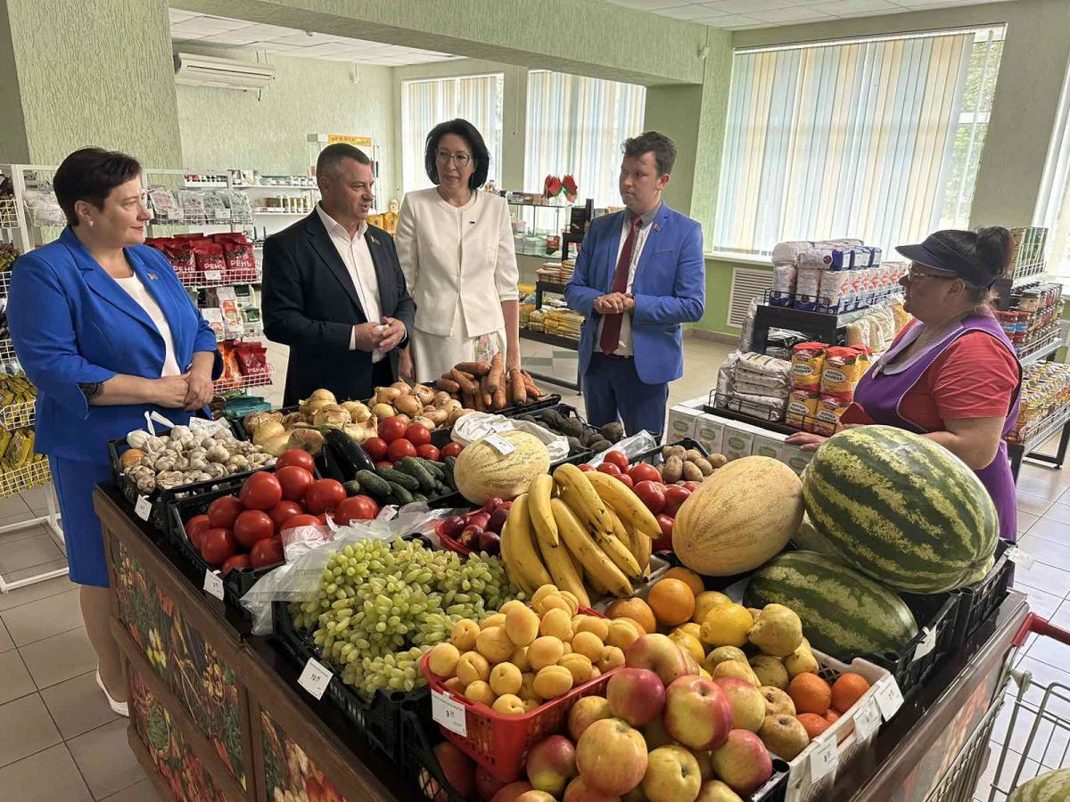 Александр Горошкин провел мониторинг цен в Белыничском районе