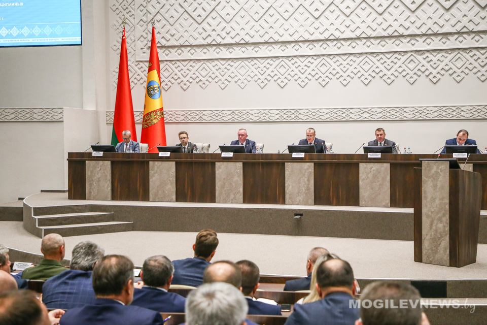 Вопросы выполнения Директивы №1 рассмотрели в Могилевском облисполкоме. Фото