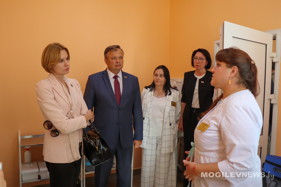 Наталья Петкевич с рабочим визитом побывала в Белыничском районе. Фото