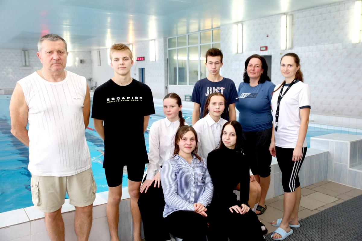 Семь медалей привезли юные климовичские пловцы с первенства Могилевской области