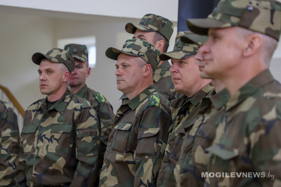 Сбор военнообязанных прошел во Дворце пионеров в Могилеве. Фото