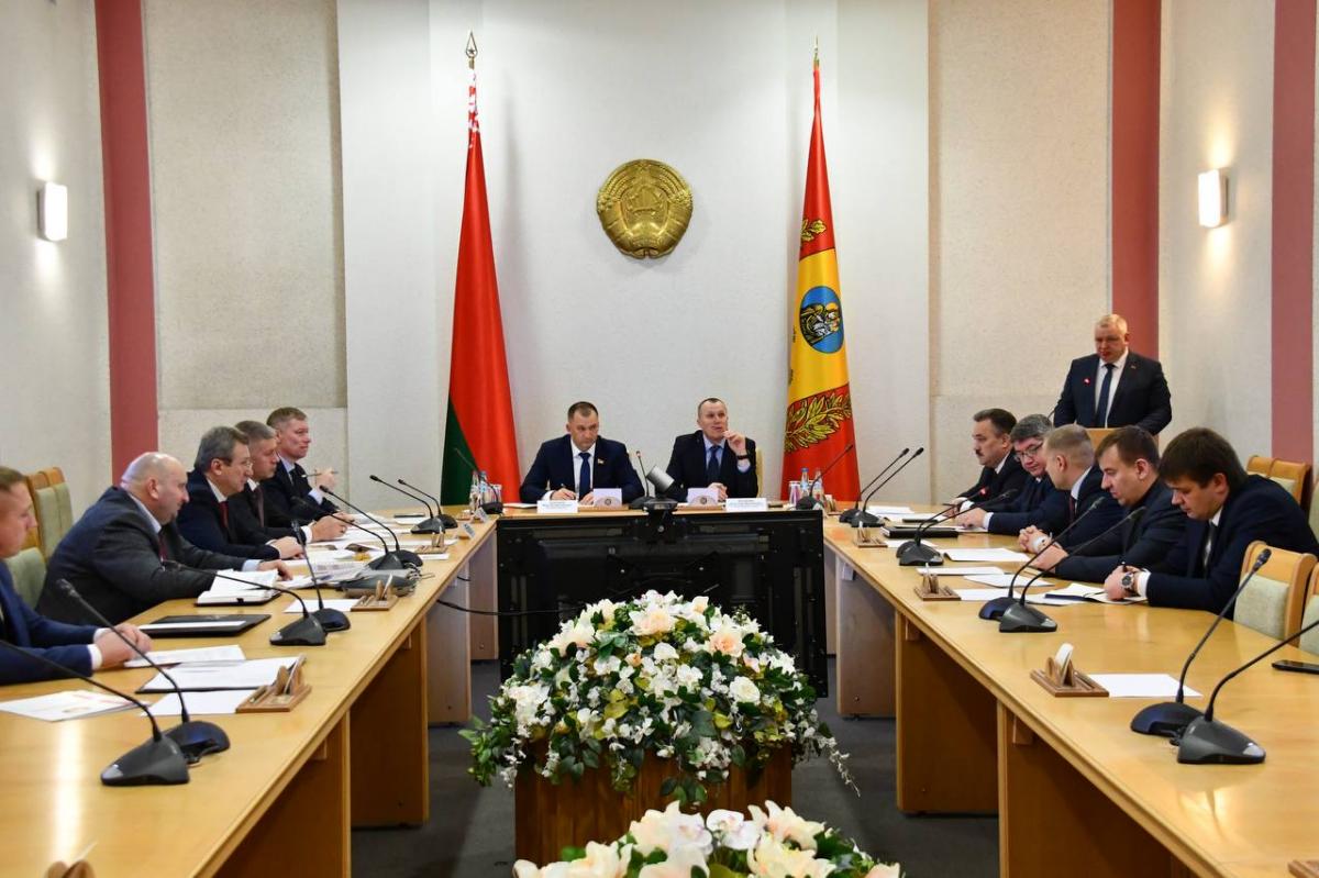 Министр внутренних дел Иван Кубраков совершил рабочую поездку в Могилев