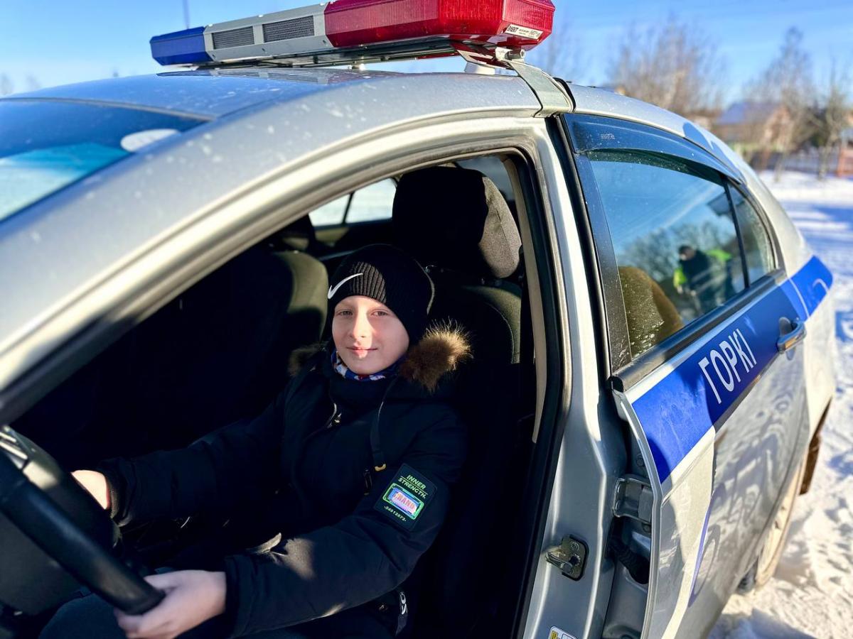 Сотрудники ГАИ Горецкого РОВД провели акцию «Берегите детей!»