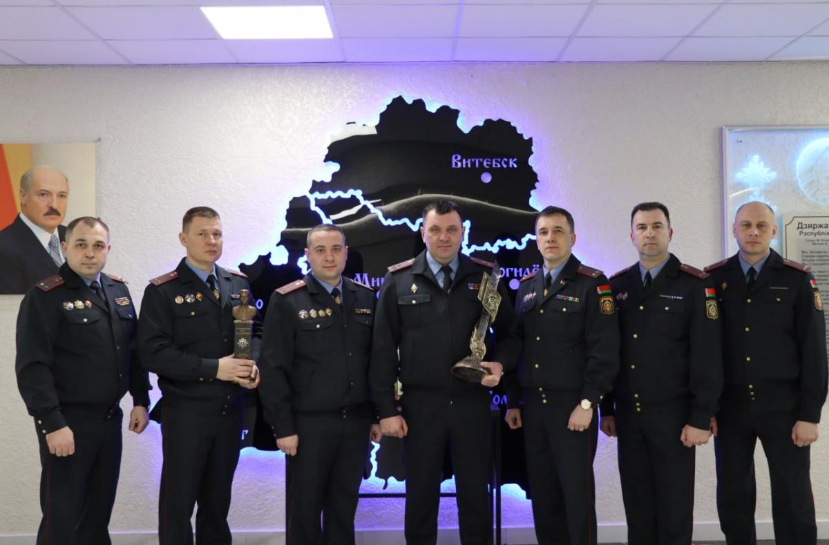 Коллектив УВД Бобруйского горисполкома в шестой раз признан лучшим в области