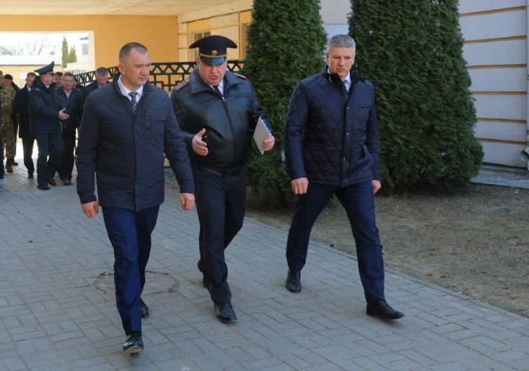 В рамках рабочей поездки в Могилев Министр внутренних дел Иван Кубраков посетил объект, в котором разместится  специализированный лицей МВД