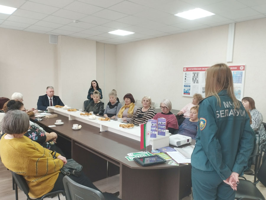 Заседание клуба активного долголетия «Забота» прошло в Могилеве