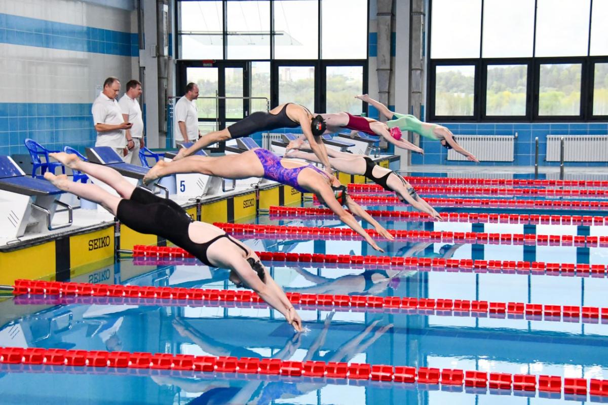 Соревнования МВД по плаванию прошли в Могилеве